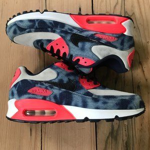 Nike Air Max 90 QS x Atmos Bleached Denim 2014 Mens Size 8.5 (without box)